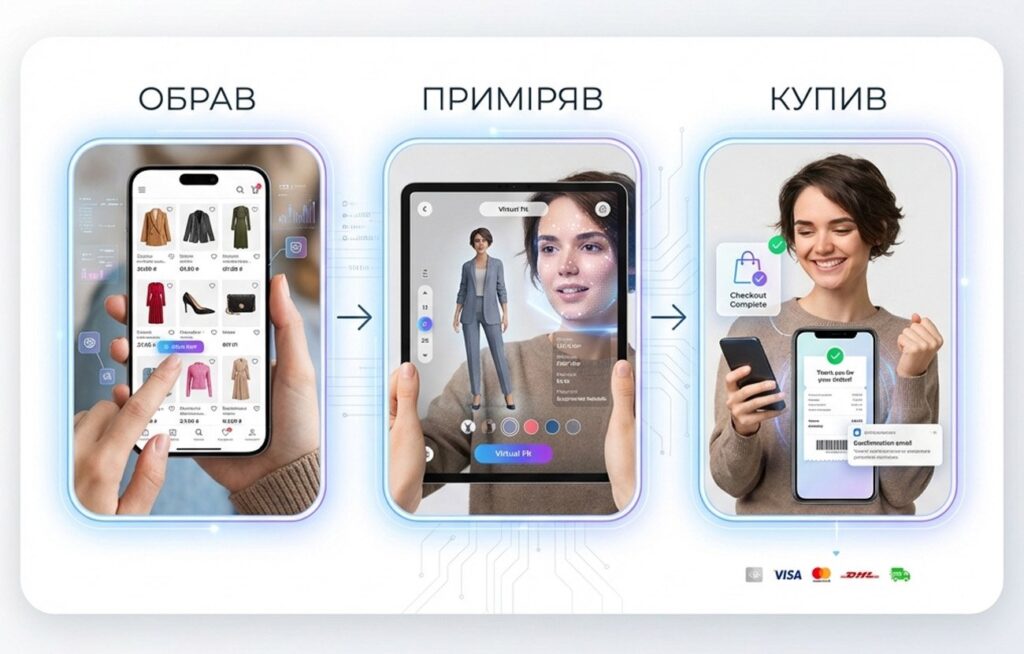 цифрова примірка одягу